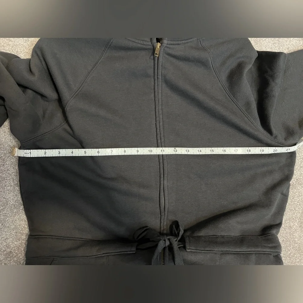 Universal Threads | Long Sleeve Black Fleece Jumpsuit | Size L - Picture 7 of 8